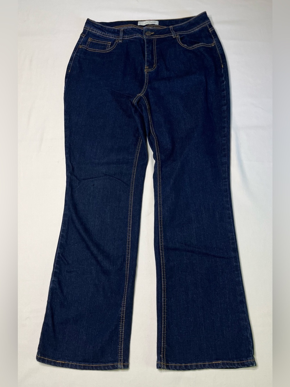 Women’s Dark Blue Flared Jeans Size 16W